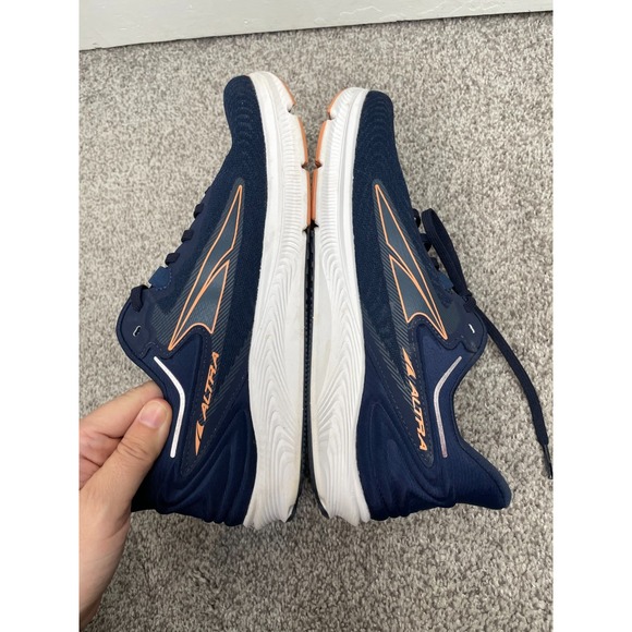 Altra Shoes Womens 9.5 Torin 6 Navy Blue Athletic Sporty Running Gym Cushion - Picture 2 of 10